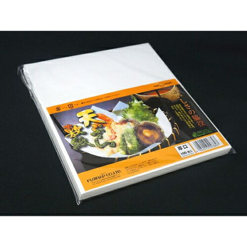 【20袋セット】(寺)天ぷら敷紙 厚口 100P /業務用/新品/小物送料対象商品