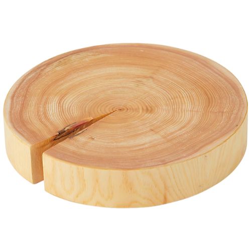 桧丸太ディスプレイ台(小)H5cm/業務用/新品/小物送料対象商品