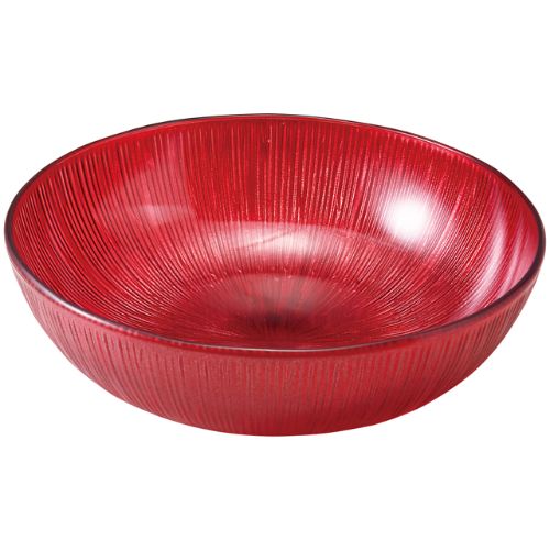 33cm(T)スコールカット丸鉢レッドパール/業務用/新品/小物送料対象商品