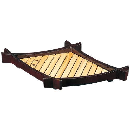 松葉盛器(大)溜(本体)/お勤め用/新品/小物貨物輸送客体商いもの 食器・カトラリー・グラス-その他-食器