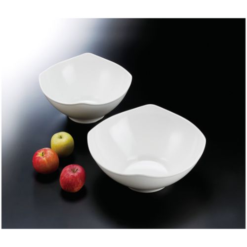 メラミン35cm四方上り深鉢ホワイト/業務用/新品/小物送料対象商品