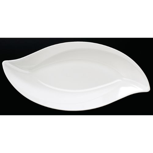 メラミン50cm大葉盛鉢ホワイト/業務用/新品/小物送料対象商品