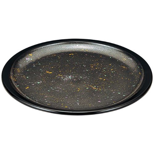 2尺望月皿 銀彩/御勤め用/新品/小物貨物輸送客体商いもの