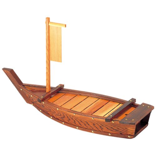 木製2.5尺焼杉大いさり船/お役目用/新品/貨物輸送無料