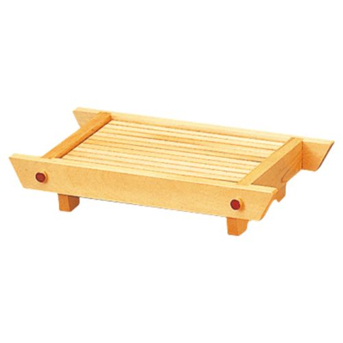木製2尺1寸井桁盛込器白木(目皿付/業務用/新品/送料無料