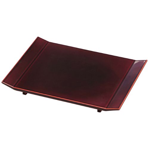 木製9.2寸隅折盛器 溜漆塗/業務用/新品/小物送料対象商品