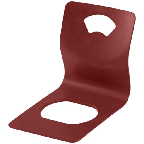 業務用椅子 木製座いす扇型 茶/業務用/新品/送料別途見積 7,022円