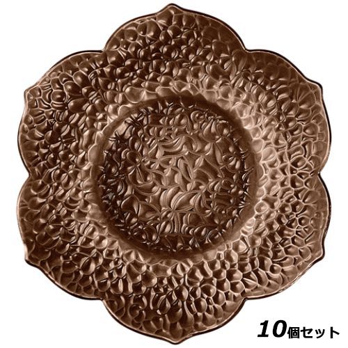 【10仕かける】金属元素コースター梅花 ブロンズ /御勤め用/新品/小物貨物輸送客体商いもの