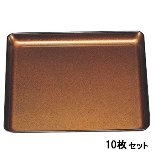【10セット】角盆梨地天黒 尺5 /業務用/新品/送料無料|厨房機器と店舗用品 TENPOS