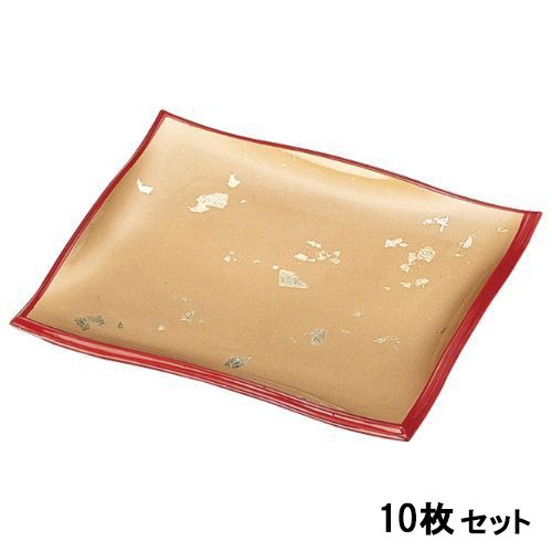 【10セット】9寸波渕バイキングトレー金箔オトシ /業務用/新品/送料無料