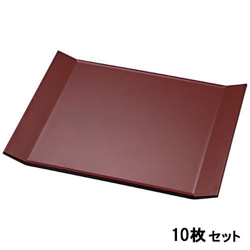 【10仕掛ける】9寸折皿吟朱裏黒塗 /お役目用/新品/小物貨物輸送客体商いもの