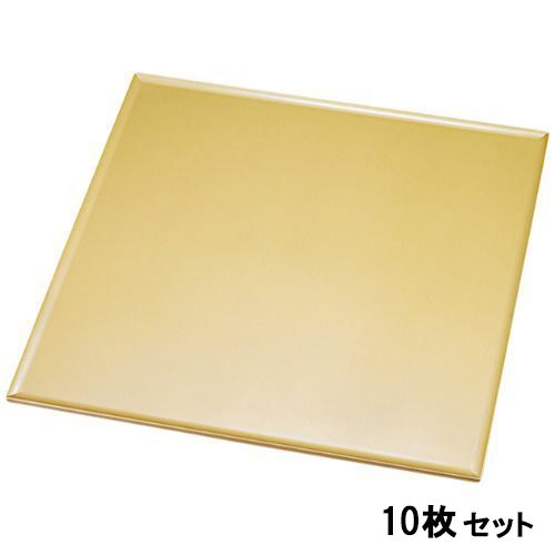 【10セット】尺1角折敷ゴールド /業務用/新品/送料無料|厨房機器と店舗用品 TENPOS