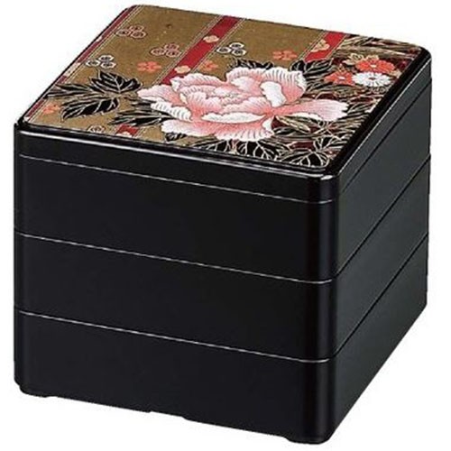 楽天市場】[半額SALE] わだん みやび 抗菌3段重 S サブヒロモリ お弁当