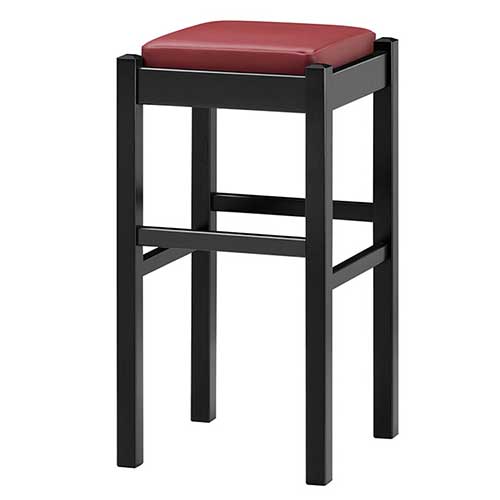 業務用椅子 marukatsu(丸勝) 弥山B(ブラック)スタンド椅子 既製品/業務用/新品/送料無料