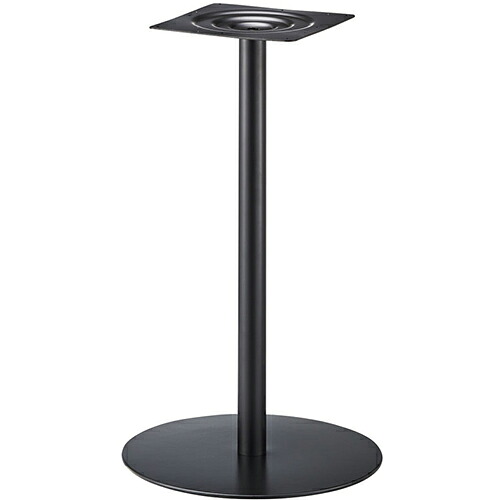 プロシード（丸二金属） テーブル脚 TABLE LEG 丸ベース RL-B(BL)-A ベース390φ ポール42φ 受座角240(mm)/業務用/新品/送料無料