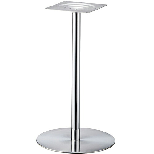 プロシード(丸二金属) テーブル脚 TABLE LEG 丸ベース RL-B(ST)-B ベース440φ ポール42φ 受座角240(mm) 業務用 送料無料