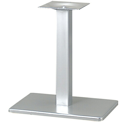 プロシード(丸二金属) テーブル脚 TABLE LEG 角ベース SL-A(AL)-E ベース角680×450 ポール角100 受座角300 (mm) 業務用 送料無料|厨房機器と店舗用品 TENPOS