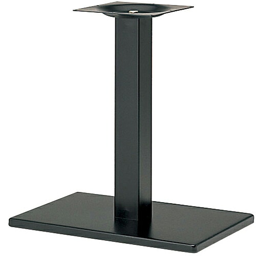 プロシード（丸二金属） テーブル脚 TABLE LEG 角ベース SL-A(BL)-E ベース角680×450 ポール角100 受座角300 (mm) 業務用 送料無料