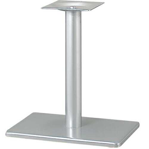 プロシード（丸二金属） テーブル脚 TABLE LEG 角ベース SL-B(AL)-E ベース角680×450 ポールφ101 受座角300 (mm) 業務用 送料無料