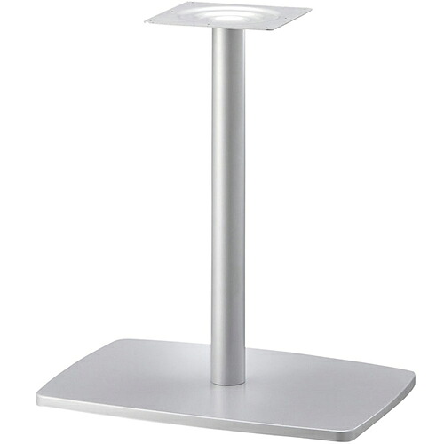 プロシード(丸二金属) テーブル脚 TABLE LEG 角ベース SL-E(SI)-B ベース600×420 ポールφ60 受座角240(mm) 業務用 送料無料|厨房機器と店舗用品 TENPOS