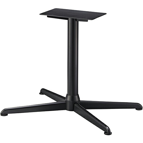 プロシード（丸二金属） テーブル脚 TABLE LEG Xベース XL-C(BL)-A ポールφ76 受座角400×250(mm) 業務用 送料無料