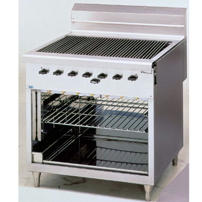 【プロ用/新品】【コメットカトウ】チャーグロー CBC-8697-H 幅864×奥行970×高さ860mm 【送料無料】
