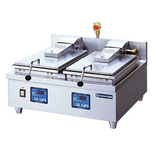【業務用/新品】【ニチワ電機】電気自動餃子焼器 NGM-5.6AC 幅650×奥行600×高さ250(mm)【送料無料】