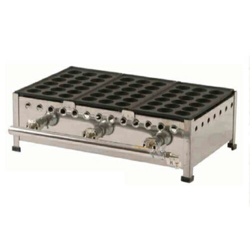 楽天市場】IKK業務用たこ焼き器24穴×4連 鉄鋳物 フチ高 244SH【送料