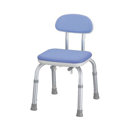 安寿 シャワーベンチMini 背付/【536-170 ブルー】×1組/業務用/新品/小物送料対象商品