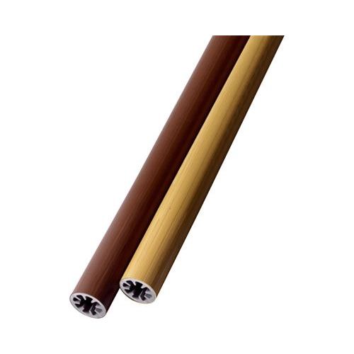 フリーRレール 直棒手すり 2m/【040-2720 木目ナチュラル BJ-20WN】×1組/業務用/新品/小物送料対象商品
