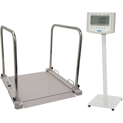 手すり付無線式バリアフリー体重計(検定品)/【DP-7500PW-T】×1組/業務用/新品/送料無料