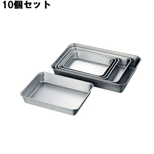 【10セット】18-8 角バット ツヤ消仕様12枚取 /業務用/新品/小物送料対象商品｜厨房機器と店舗用品 TENPOS 8,685円
