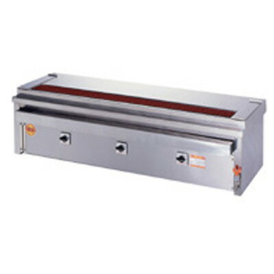 【御役目用/新品】 ヒゴグリラー 焼鳥専用手合い(卓上型)三相200V 幅1,360×奥ふかさ410×高さ390 [3P-212KC]