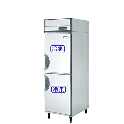 GRN-062FX(旧：GRN-062FM) 【フクシマ小峡谷花の冠】ノンフロン縦型凍結器 幅610×奥ふかさ650×高さ1950 単相100V/御勤め用/新品/貨物輸送無料