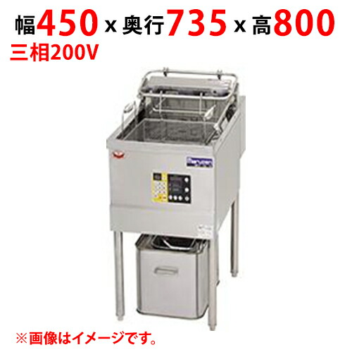 【特価品】未使用品　業務用　電気フライヤー　マルゼン　3相200V 楽天市場】MEF-DL18B 【マルゼン】 電気フライヤー デリカ向け