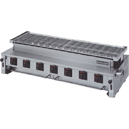 【業務用/新品】【マルゼン】ガス下火式焼物器 炭焼き 熱板タイプ 汎用型 MGK-314B 幅1110×奥行515×高さ315mm 【送料無料】