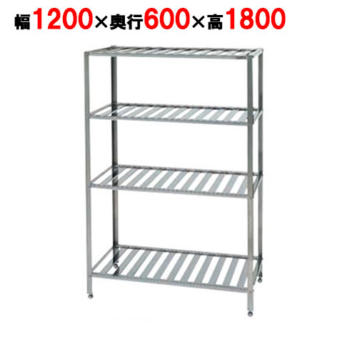 【業務用/新品】【マルゼン】パンラック BPR-126 幅1200×奥行600×高さ1800mm【送料無料】
