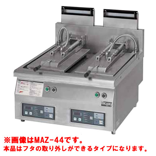 【業務用/新品】【マルゼン】 ガス自動餃子焼器 フタ取り外しタイプ MAZ-44S 幅650&times;奥行750&times;高さ350mm 【送料無料】｜厨房機器と店舗用品 TENPOS 242,860円
