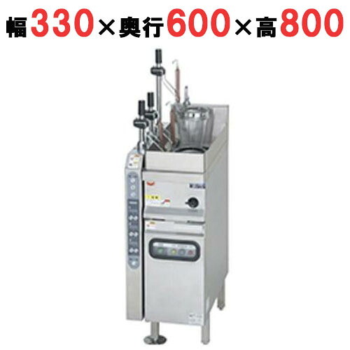 【業務用/新品】【マルゼン】 電気自動ゆで麺機 MREY-L03L, MREY-L03R 幅330&times;奥行600&times;高さ800mm 【送料無料】｜厨房機器と店舗用品 TENPOS