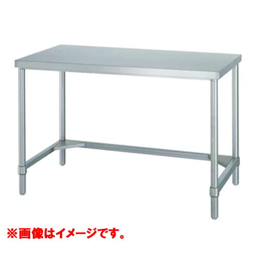 型式:WTN-18060【シンコー】アジャスト付・三方枠仕様 作業台 奥行:600mm【業務用/新品】【送料無料】【組立式】|厨房機器と店舗用品 TENPOS