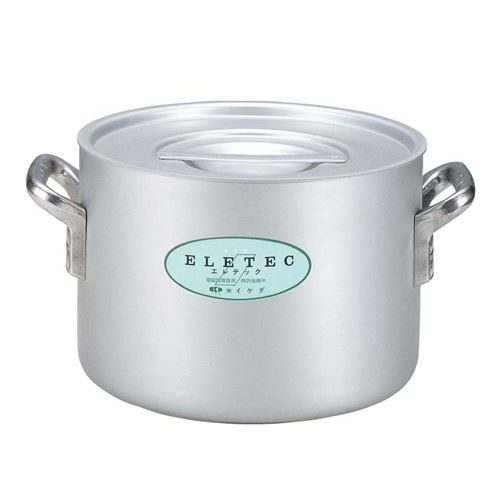 エコクリーン エレテックシリーズ 半寸胴鍋24cm(7L)/業務用/新品/送料無料/テンポス|厨房機器と店舗用品 TENPOS