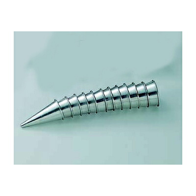 口金 61495 丸型12pcsセット ステンレス/プロ用/新品 /小物送料対象商品