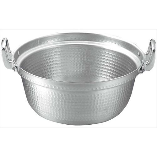 EBM 軽銀 打出 段付鍋 48糎 御役目用/新品/小物貨物輸送客体商いもの