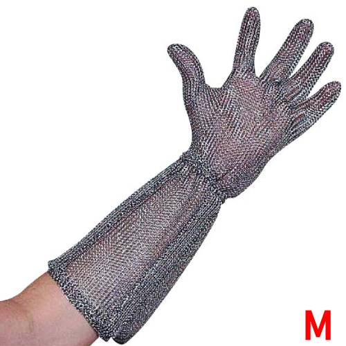 ニロフレックス メッシュグローブ ロングカフ付(1枚) M 【御役目用】【貨物輸送無料】【労働者階級用】 /テンポス 作業用手袋・軍手-ゴム手袋・ビニール手袋-生活雑貨