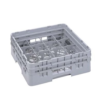 16G1034 カムラック グラスラック 16仕切 ソフトグレー 【業務用】【小物送料対象商品】|厨房機器と店舗用品 TENPOS
