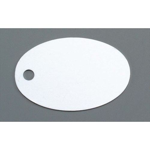 アルマイトネームプレート 小判型 (100枚入) 378-A /業務用/新品/小物送料対象商品