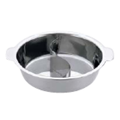 UK ステンちり鍋 2仕切 蓋無 29cm/業務用/新品/小物送料対象商品