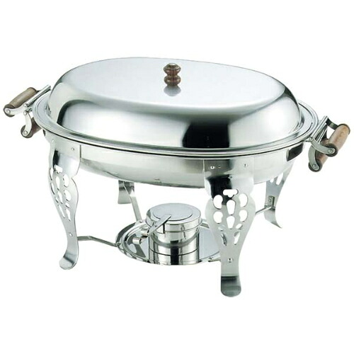UK 18-8 木柄 小判チューフィングディッシュ パーツ 中鍋20インチ /業務用/新品/小物送料対象商品｜厨房機器と店舗用品 TENPOS