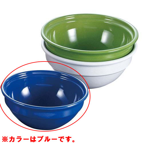 Emile Henry 丸深ボール 3424 ブルー/プロ用/新品/小物送料対象商品