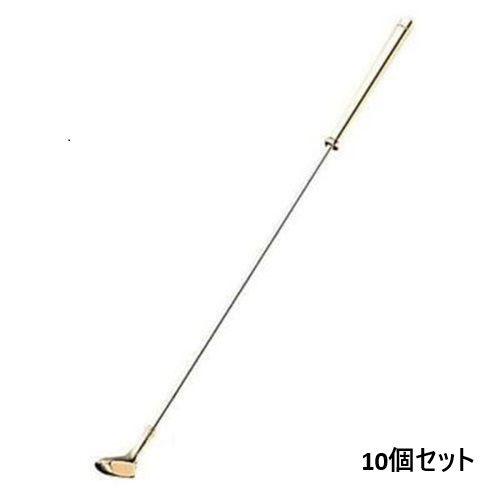 【10セット】18-8(金メッキ付)ゴルフマドラー ゴールド ドライバー /業務用/新品/小物送料対象商品